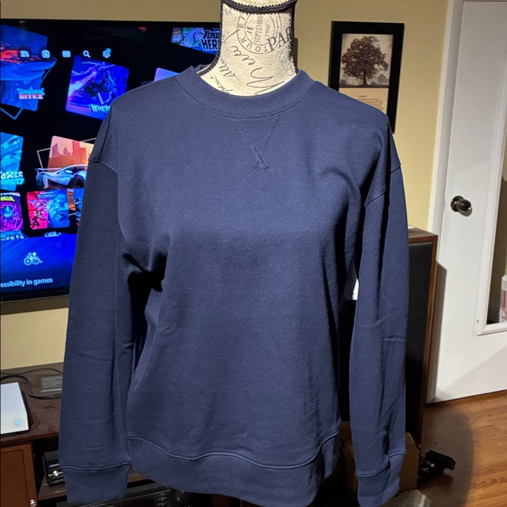 🔵Women’s Navy Long-Sleeve